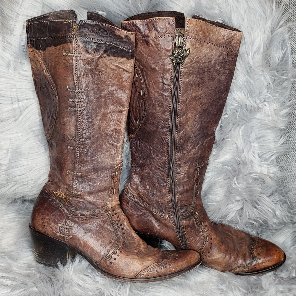Siren Mark Nason Italian Leather Boots sz 8